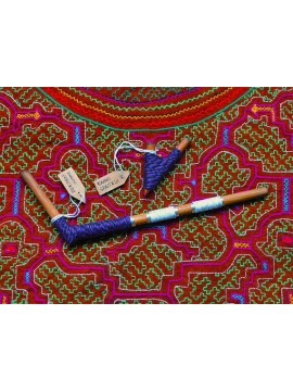 Kuripe and Tepi Traditional Handmade Rapé Snuff Applicators Pipes Purple